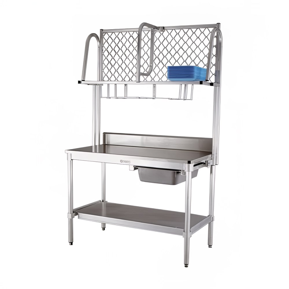 New Age Backsplash, 6x6x96", Stainless (1384)