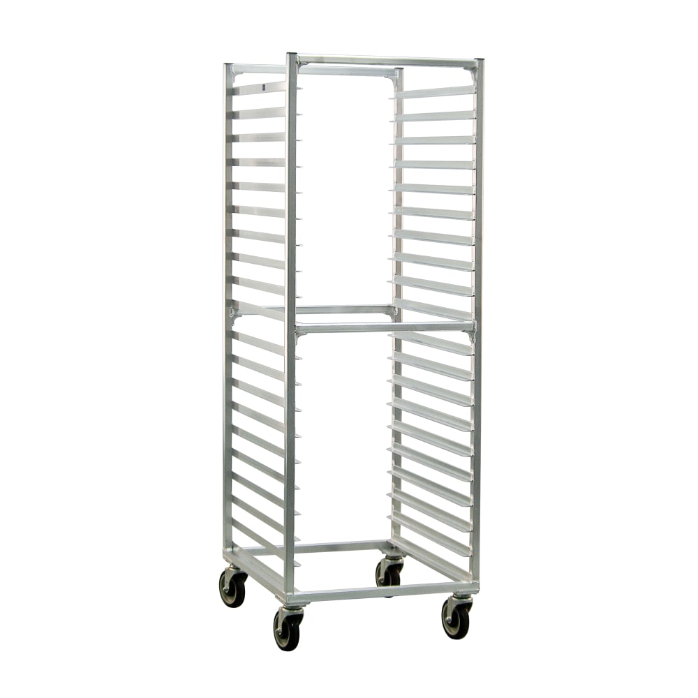 New Age 23 7/8"W 40 Steam Table Pan Rack w/ 3" Bottom Load Slides (1509)