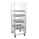 New Age 23 7/8"W 40 Steam Table Pan Rack w/ 3" Bottom Load Slides (1509) thumbnail 2