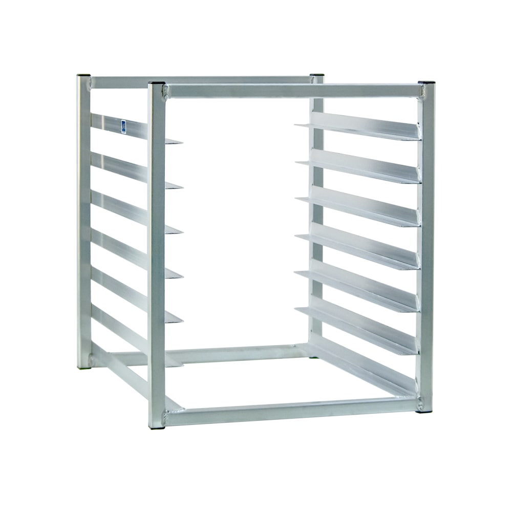 New Age 23" Insert Rack w/ Open Sides, (7)18x26" Pan Capacity, End Loading, Aluminum (1610)