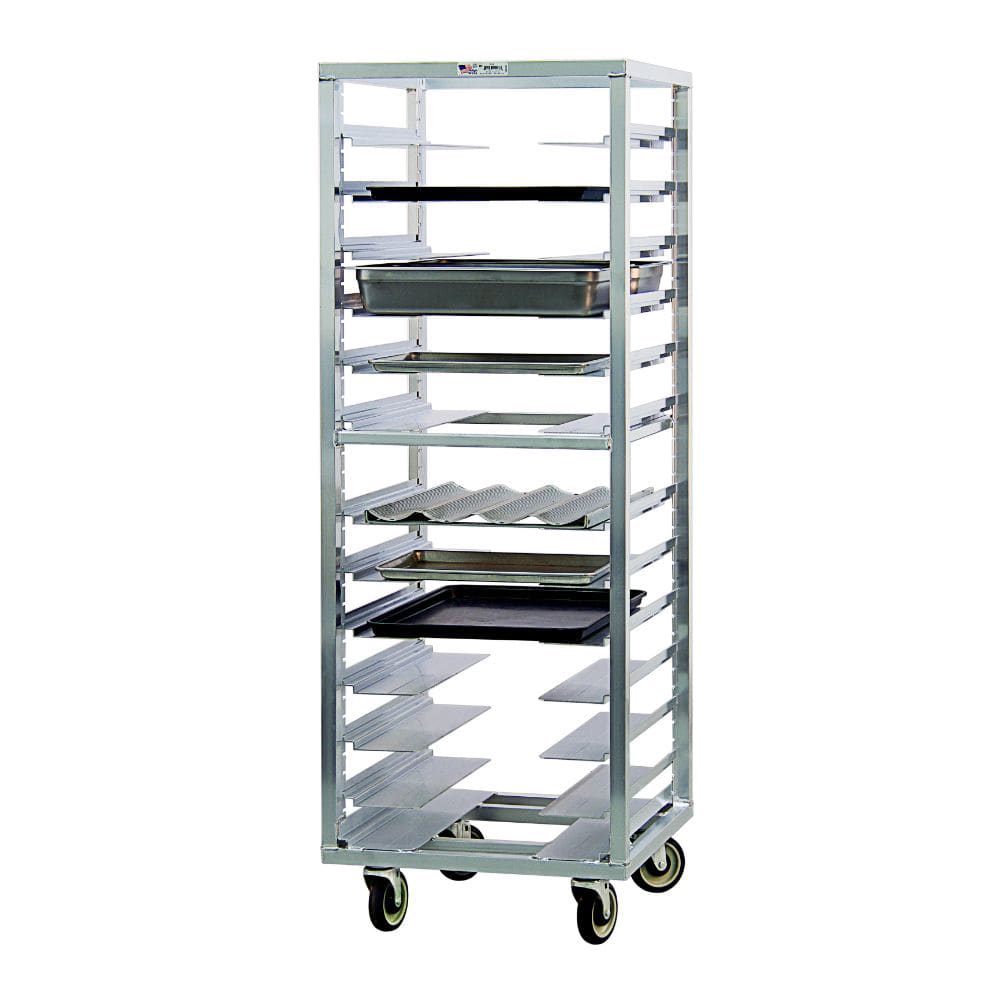 New Age 24 1/2"W 13 Sheet Pan Rack w/ 4 1/2" Bottom Load Slides (1655)