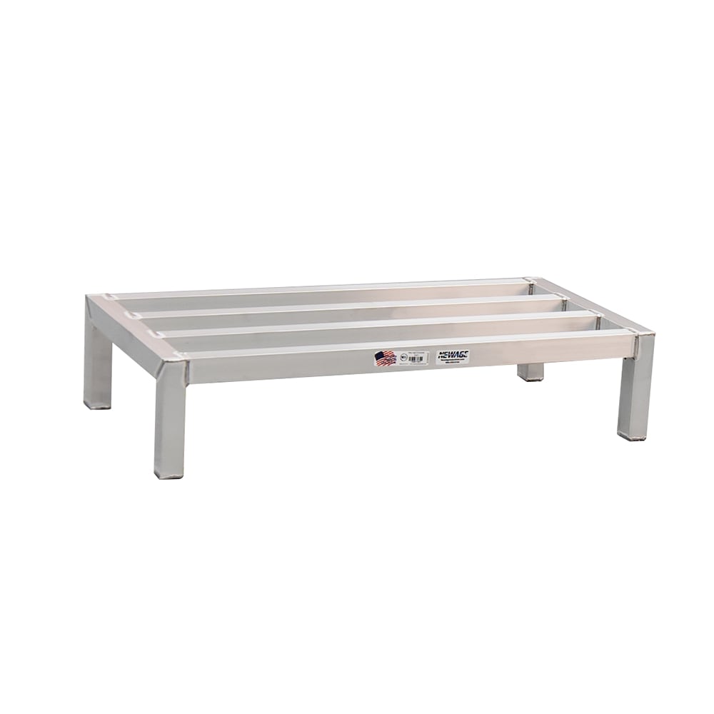 New Age 36" Stationary Dunnage Rack w/ 3000 lb Capacity, Aluminum (2001)