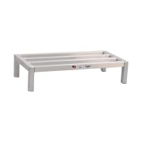 New Age 36" Stationary Dunnage Rack w/ 3000 lb Capacity, Aluminum (2001) thumbnail 2