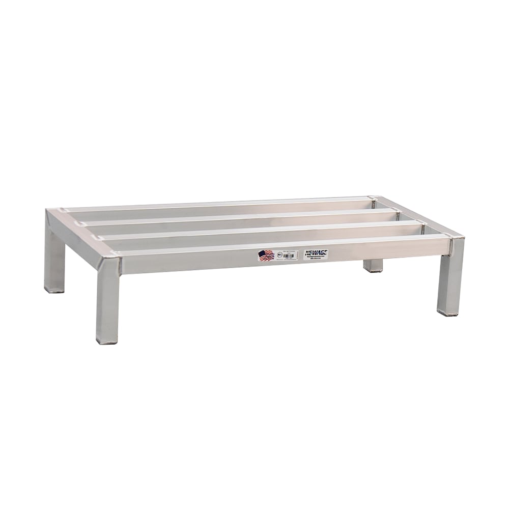 New Age 36" Stationary Dunnage Rack w/ 3000 lb Capacity, Aluminum (2004)