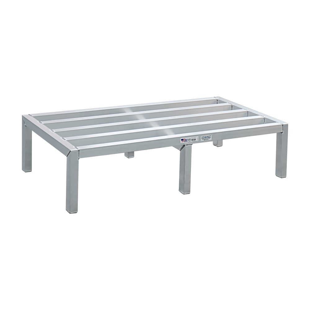 New Age 72" Stationary Dunnage Rack w/ 2500 lb Capacity, Aluminum (2007)