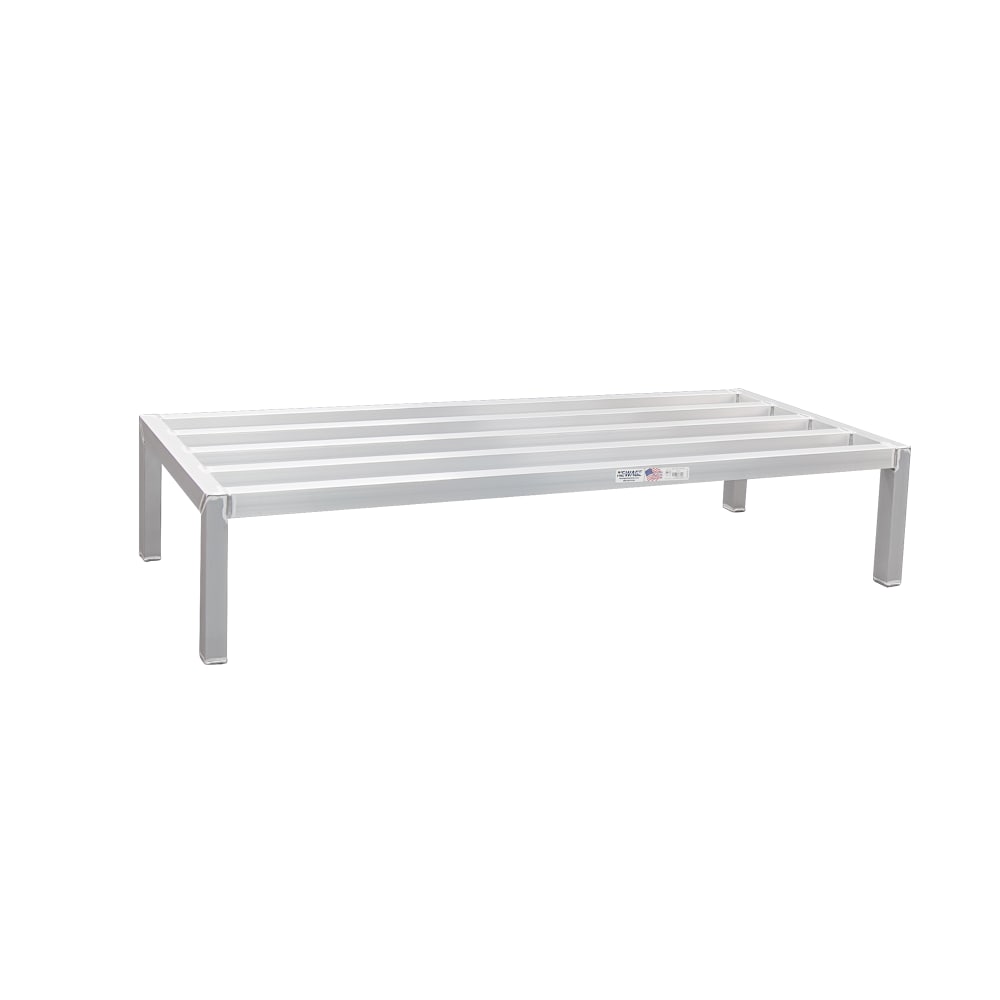 New Age 60" Stationary Dunnage Rack w/ 2000 lb Capacity, Aluminum (2010)