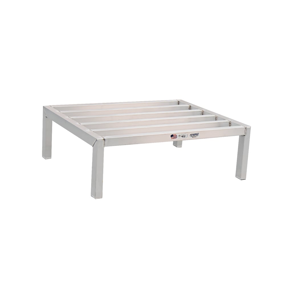 New Age 36" Stationary Dunnage Rack w/ 3000 lb Capacity, Aluminum (2026)