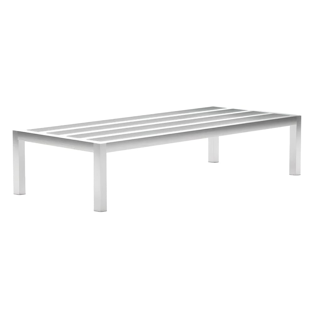 New Age 54" Stationary Dunnage Rack w/ 2000 lb Capacity, Aluminum (2033)