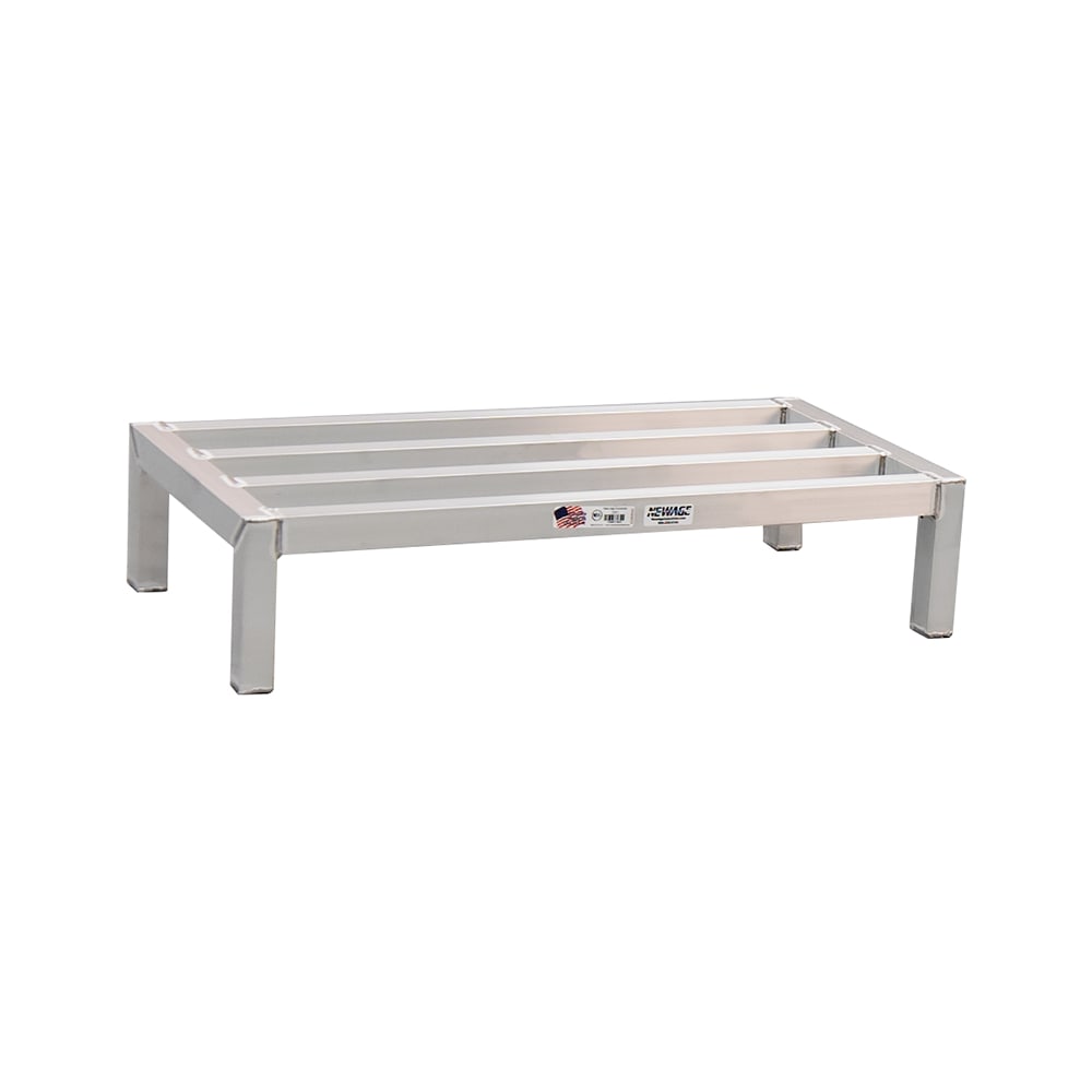 New Age 42" Stationary Dunnage Rack w/ 3000 lb Capacity, Aluminum (2054)