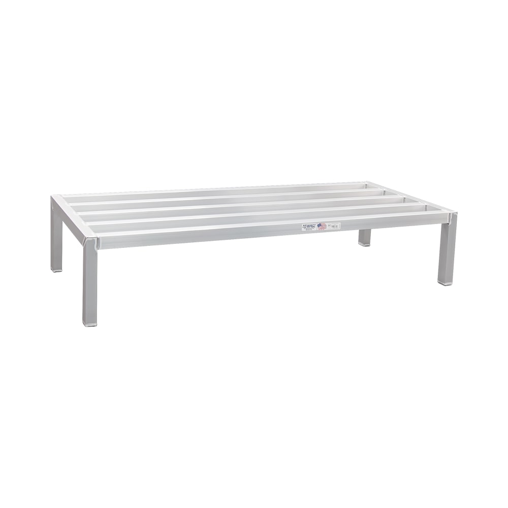 New Age 30" Stationary Dunnage Rack w/ 2500 lb Capacity, Aluminum (2062)