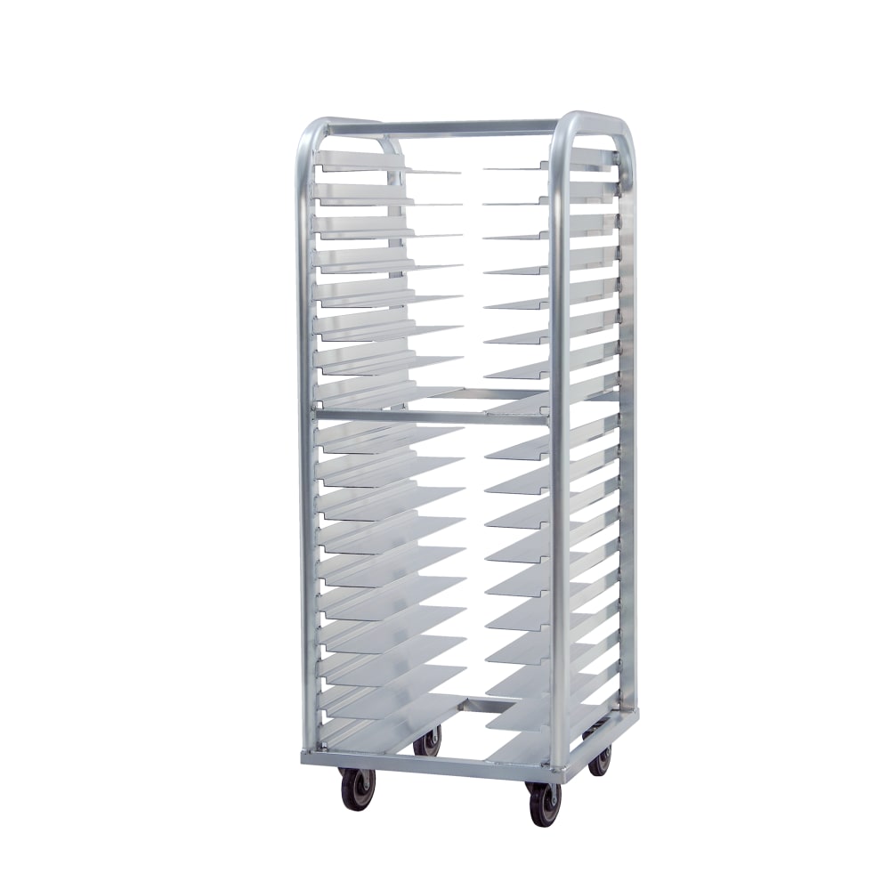 New Age 25"W 18 Bun Pan Rack w/ 3" Bottom Load Slides (4637)