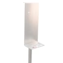 New Age 48" Hand Sanitizer Stand w/ Drip Tray - 14"W x 14"D, Aluminum (53178) thumbnail 4