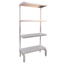 New Age Stationary Order Pick Up Station - 30"W x 13 3/4"D x 60"H, Aluminum (53314) thumbnail 4