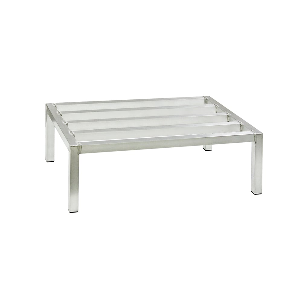 New Age 48" Stationary Dunnage Rack w/ 2000 lb Capacity, Aluminum (6005)