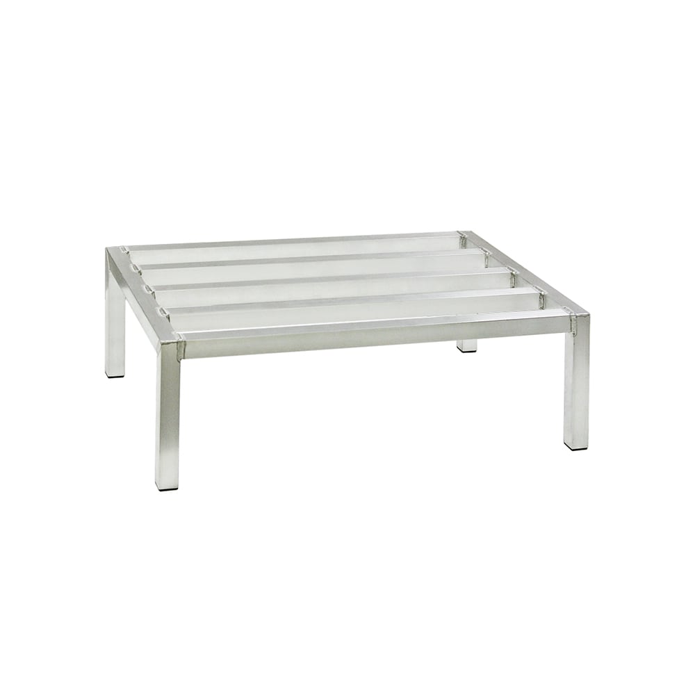 New Age 36" Stationary Dunnage Rack w/ 2000 lb Capacity, Aluminum (6008)