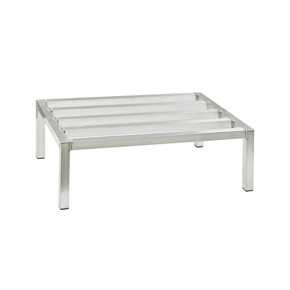 New Age 48" Stationary Dunnage Rack w/ 2000 lb Capacity, Aluminum (6009)