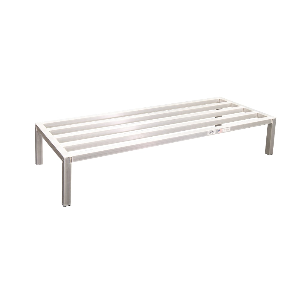 New Age 60" Stationary Dunnage Rack w/ 1500 lb Capacity, Aluminum (6010)