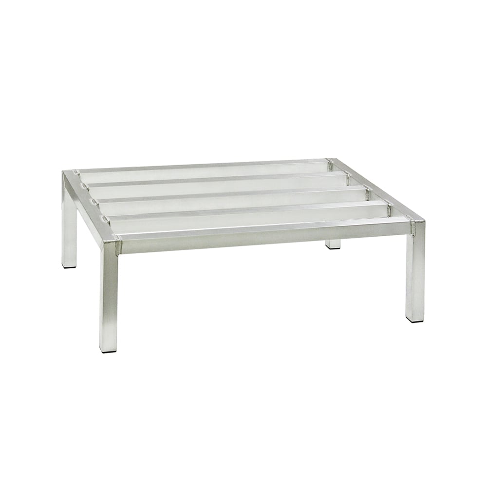 New Age 36" Stationary Dunnage Rack w/ 2000 lb Capacity, Aluminum (6014)