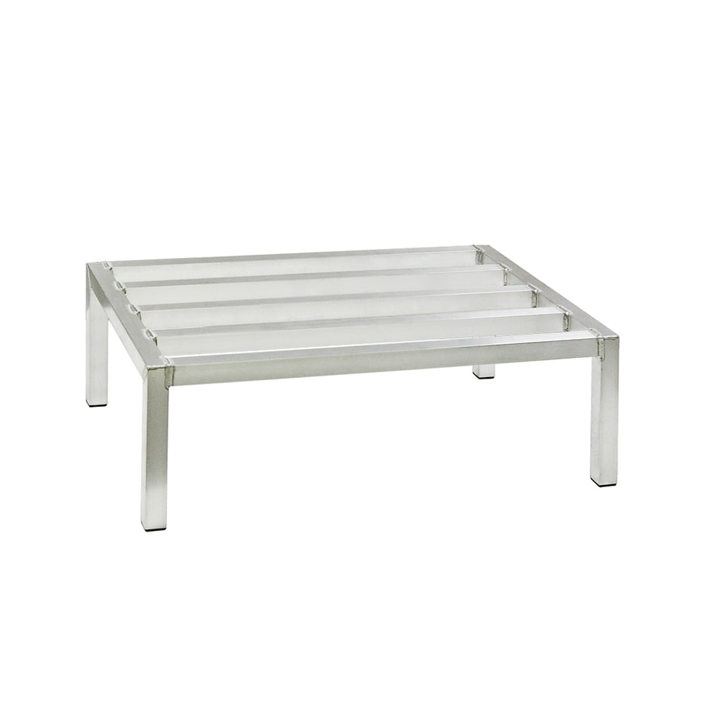 New Age 36" Stationary Dunnage Rack w/ 2000 lb Capacity, Aluminum (6017)