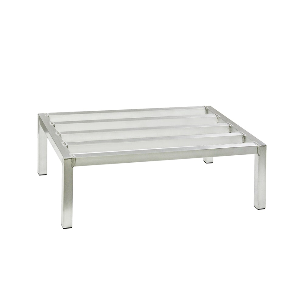 New Age 48" Stationary Dunnage Rack w/ 2000 lb Capacity, Aluminum (6018)