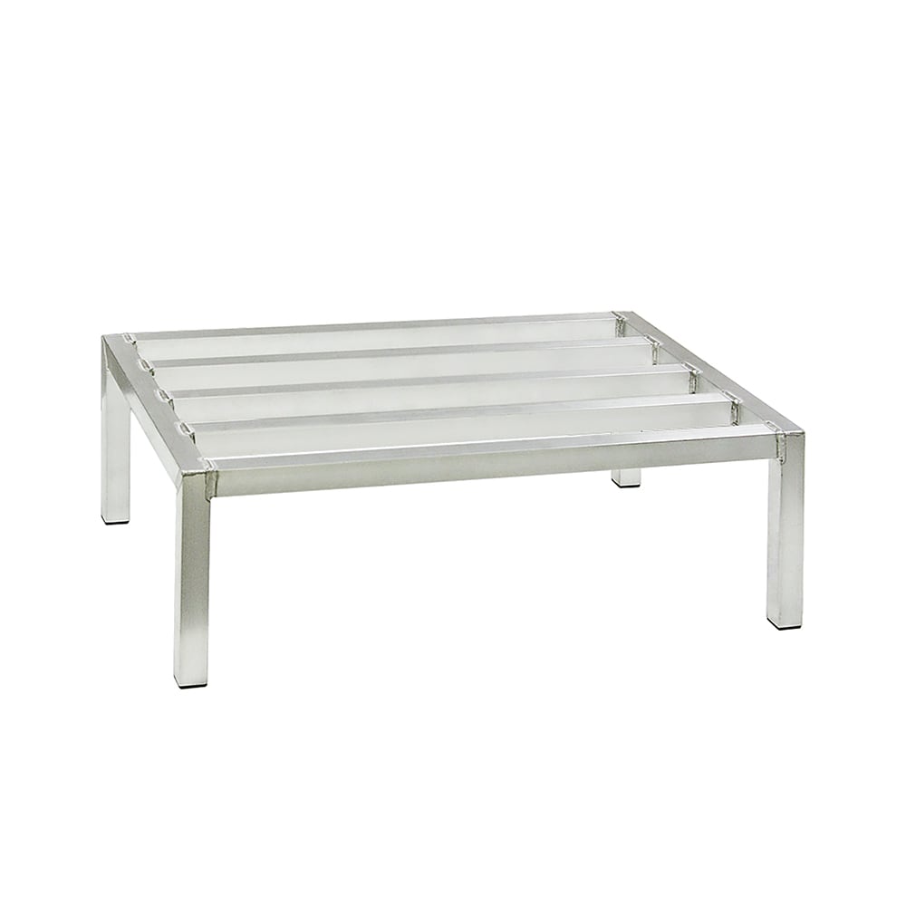 New Age 60" Stationary Dunnage Rack w/ 1500 lb Capacity, Aluminum (6019)