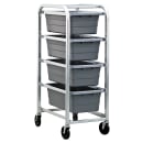 New Age Mobile Lug Rack w/ (4)16x25x8 1/2" Lug Capacity & Open Frame Design, Aluminum (6262) thumbnail 2