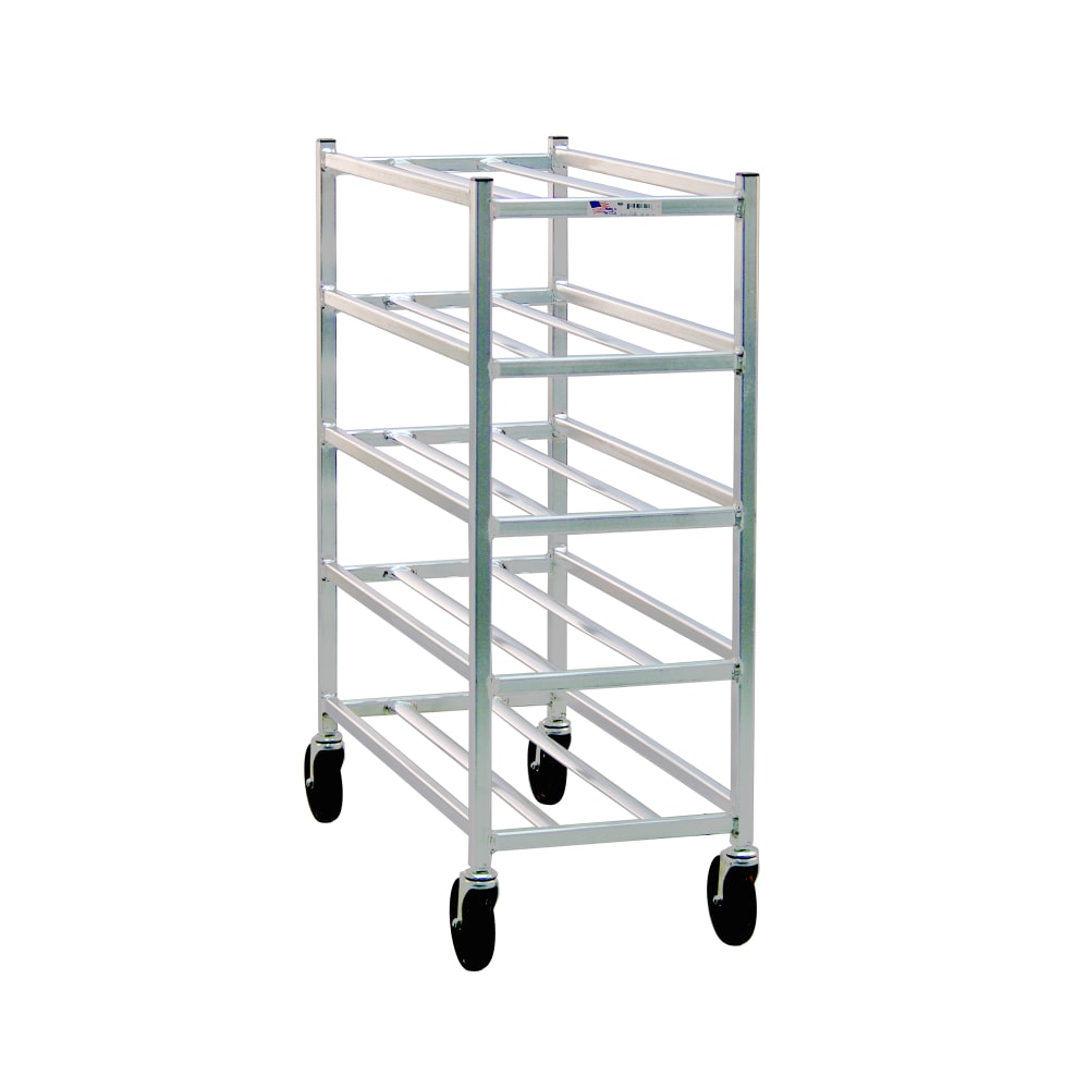 New Age 13"W 12 Platter Pan Rack w/ 5" Bottom Load Slides (6345)