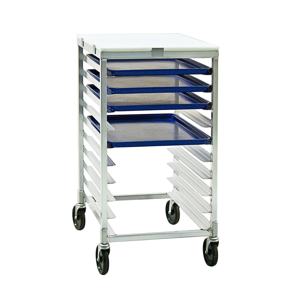 New Age 20 3/8"W 10 Sheet Pan Rack w/ 3" Bottom Load Slides (92096)