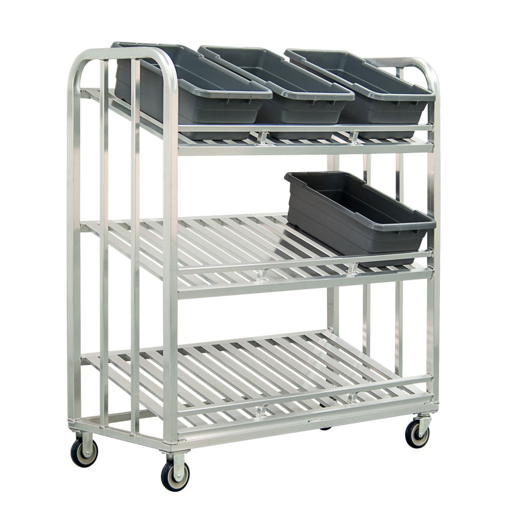 New Age Picking Cart - 3 Levels, 59" x 26" x 67 1/2"H (97476)