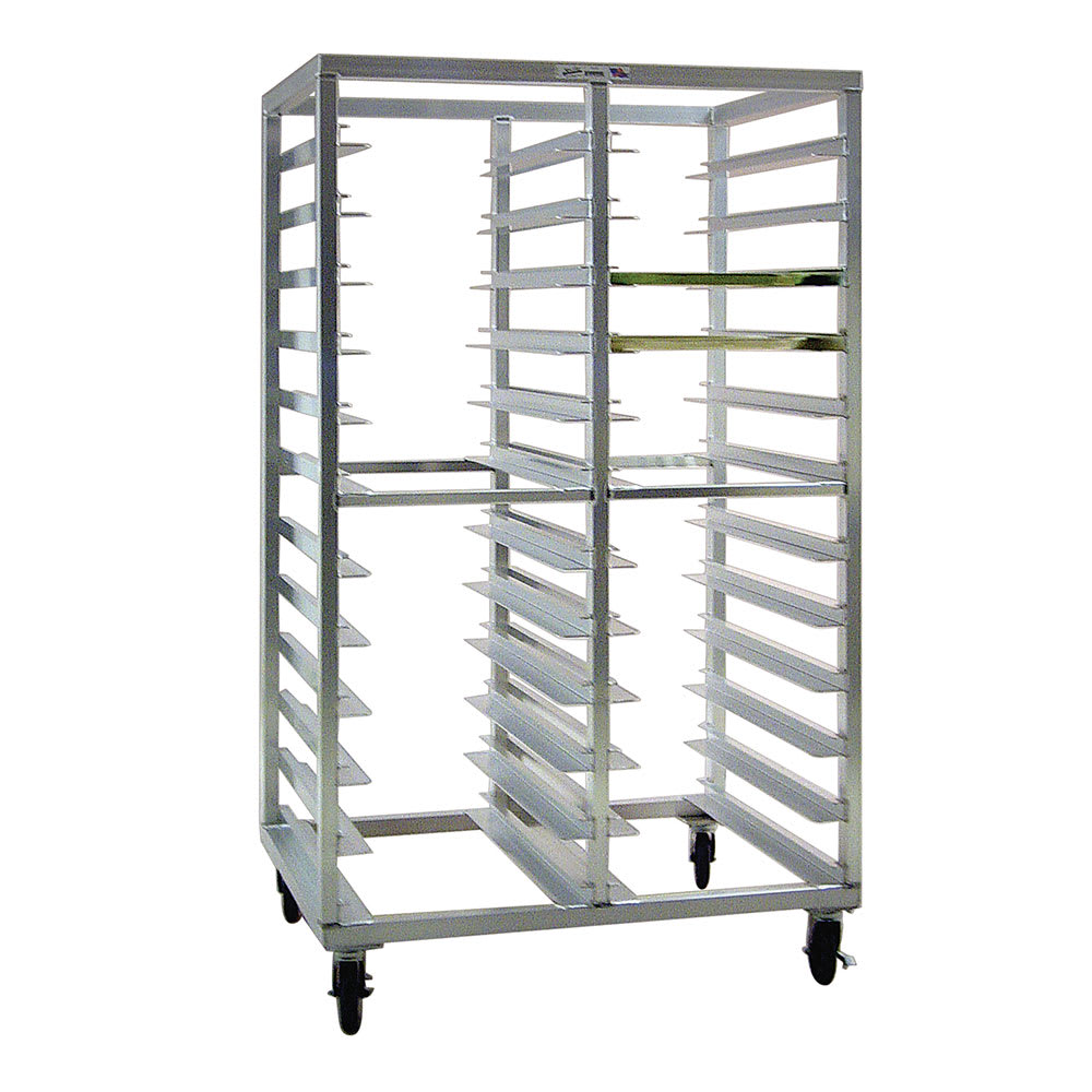 New Age 40 3/4"W 24 Sheet Pan Rack w/ 5" Bottom Load Slides (97715)