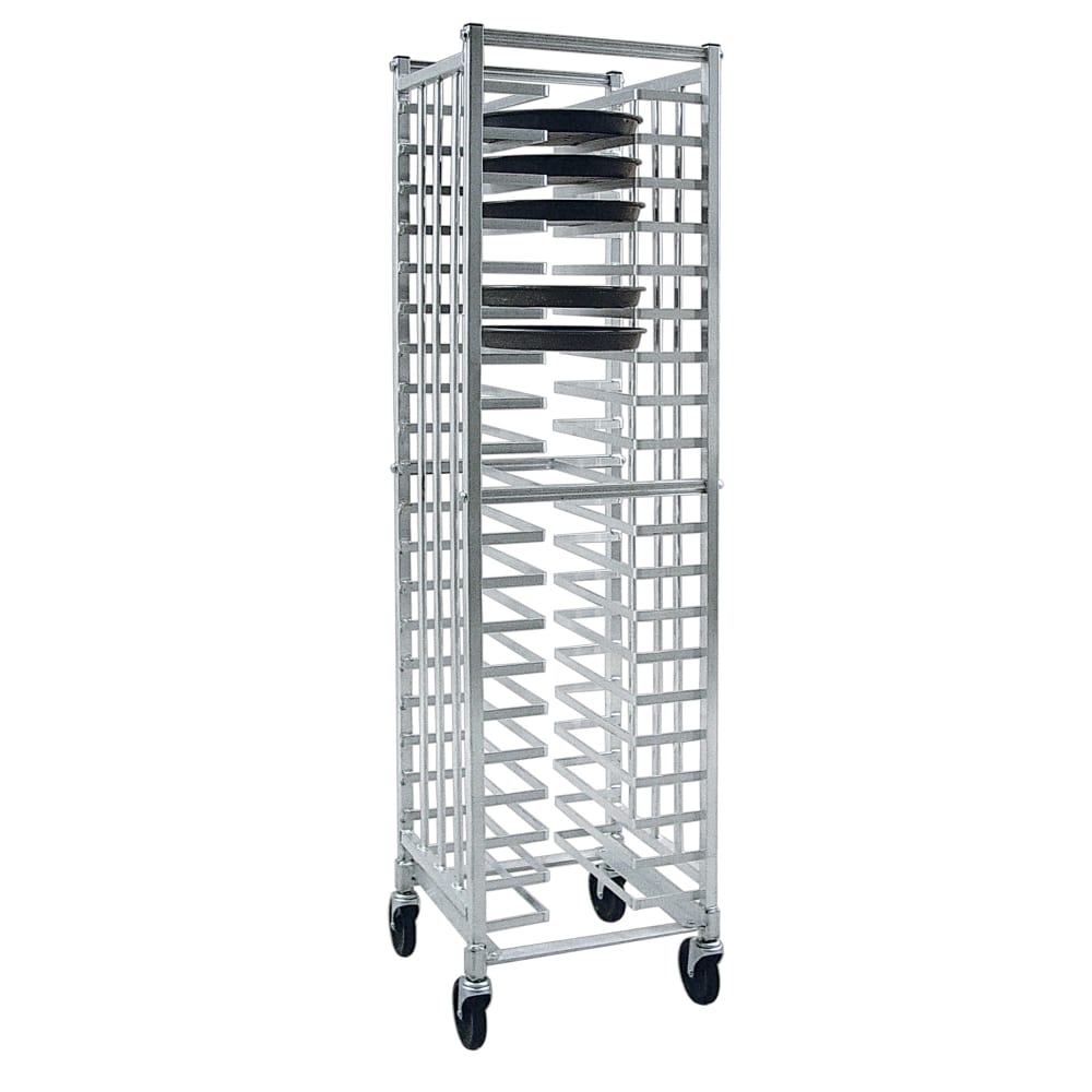 New Age 18 1/2"W 20 Pizza Pan Rack w/ 2 3/8" Bottom Load Slides (97720)
