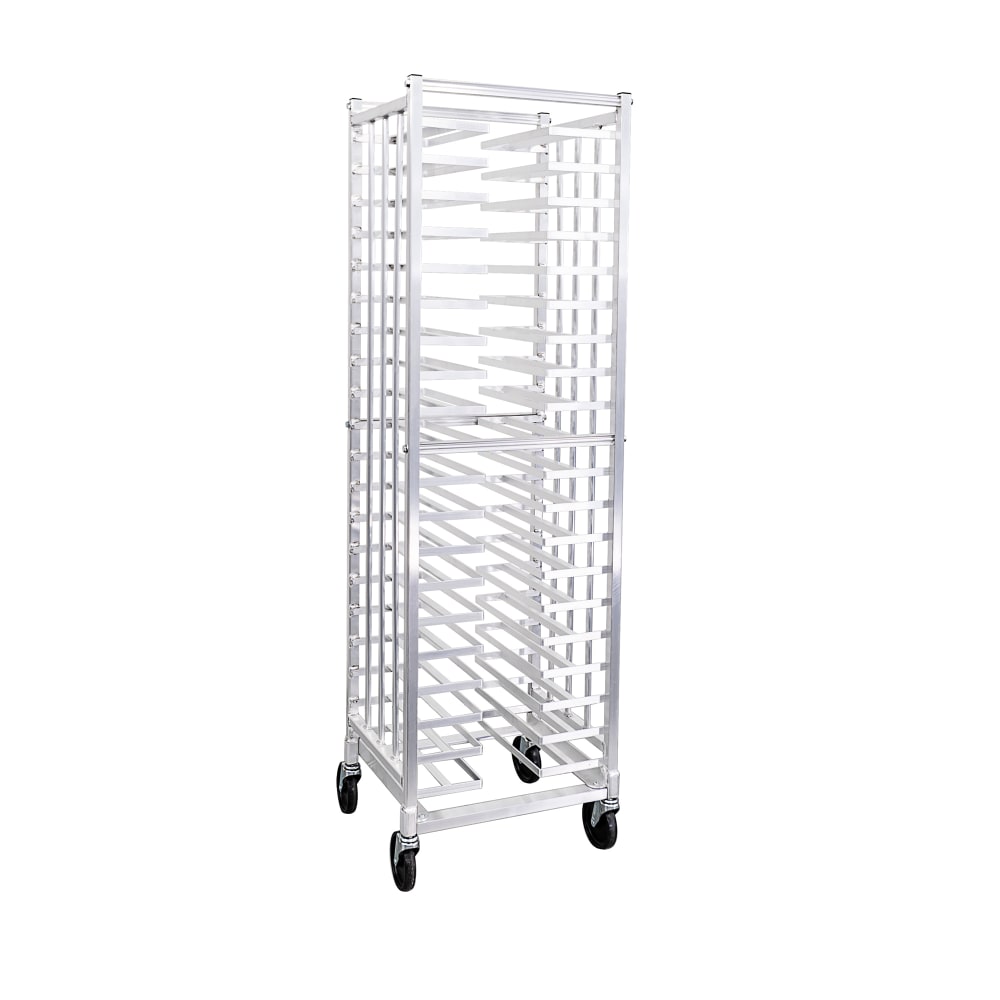 New Age 20 3/4"W 20 Pizza Pan Rack w/ 2 3/8" Bottom Load Slides (97722)