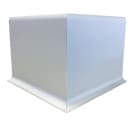 New Age Cove Baseboard - Outside Corner, 5"W x 5"H, Aluminum (9790C) thumbnail 2