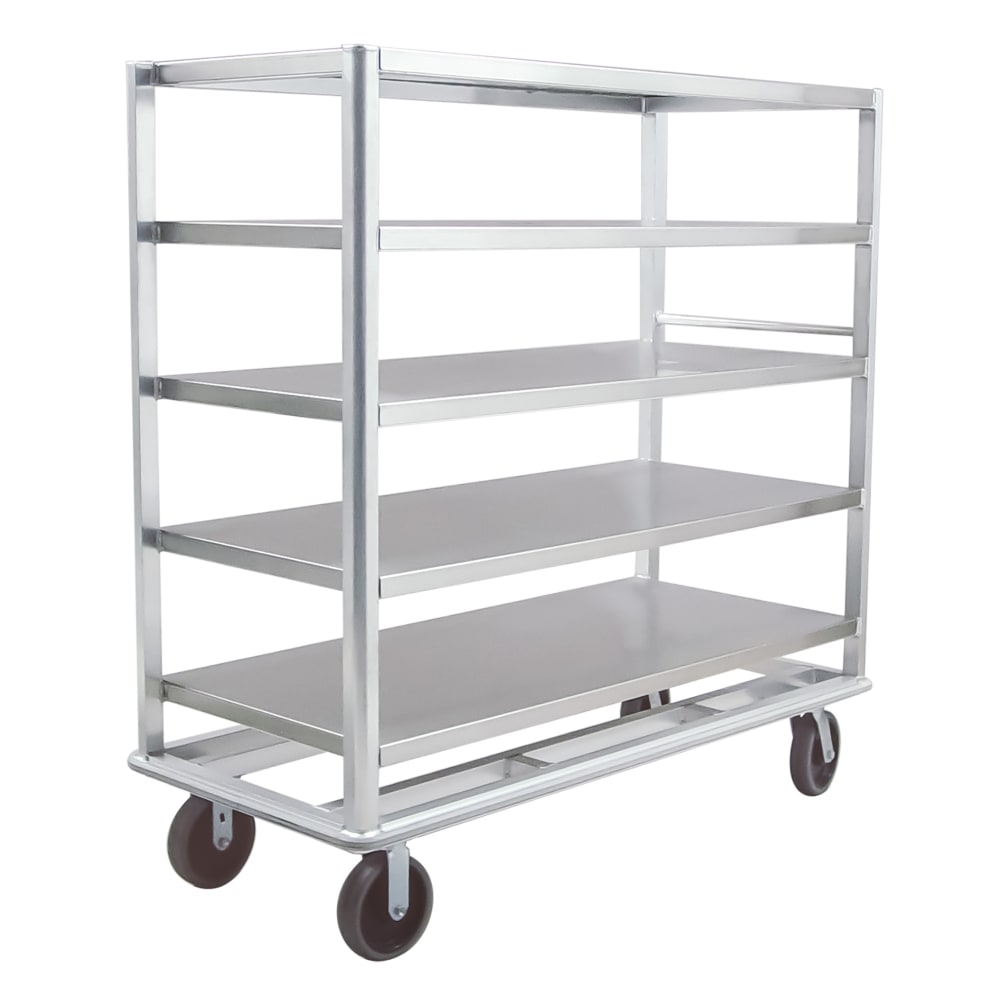 New Age Queen Mary Cart - 5 Levels, 3000 lb. Capacity, Stainless, Marine Edges (97942)