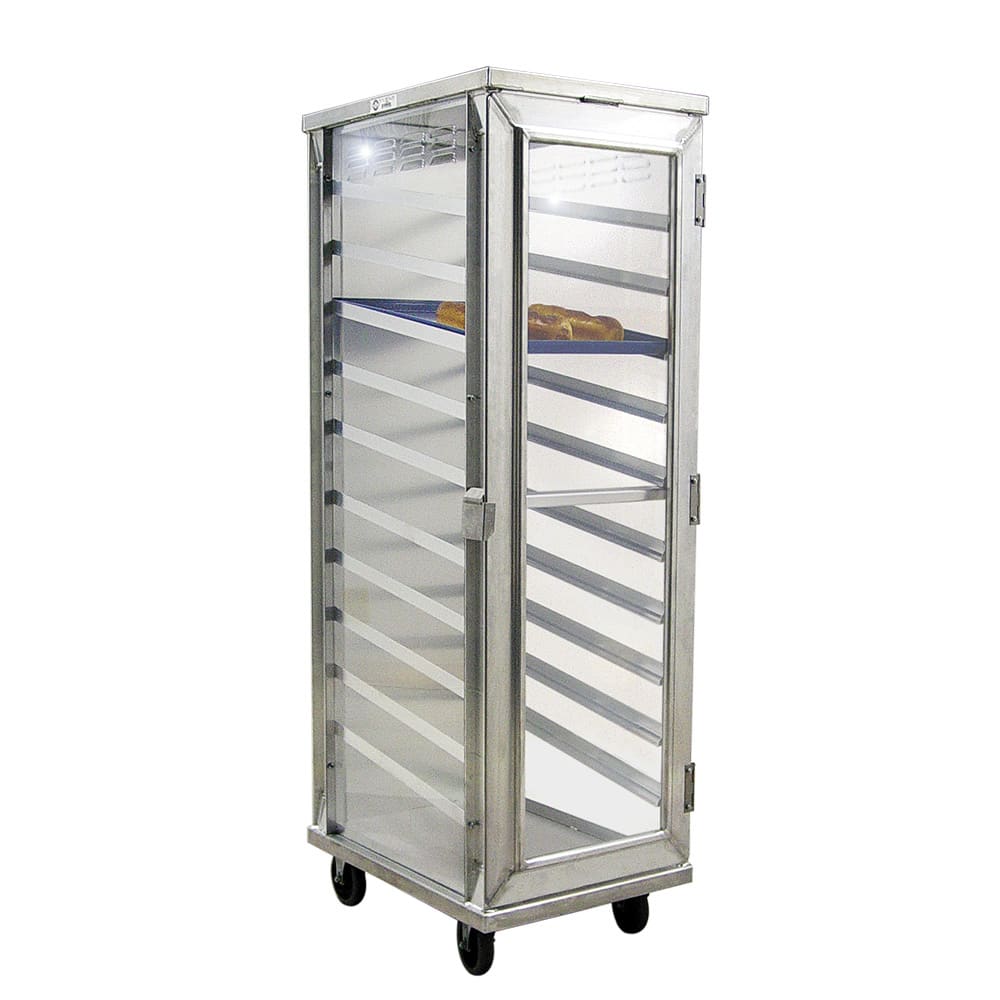 New Age 20 7/8"W 10 Sheet Pan Rack w/ 5" Bottom Load Slides (98063)