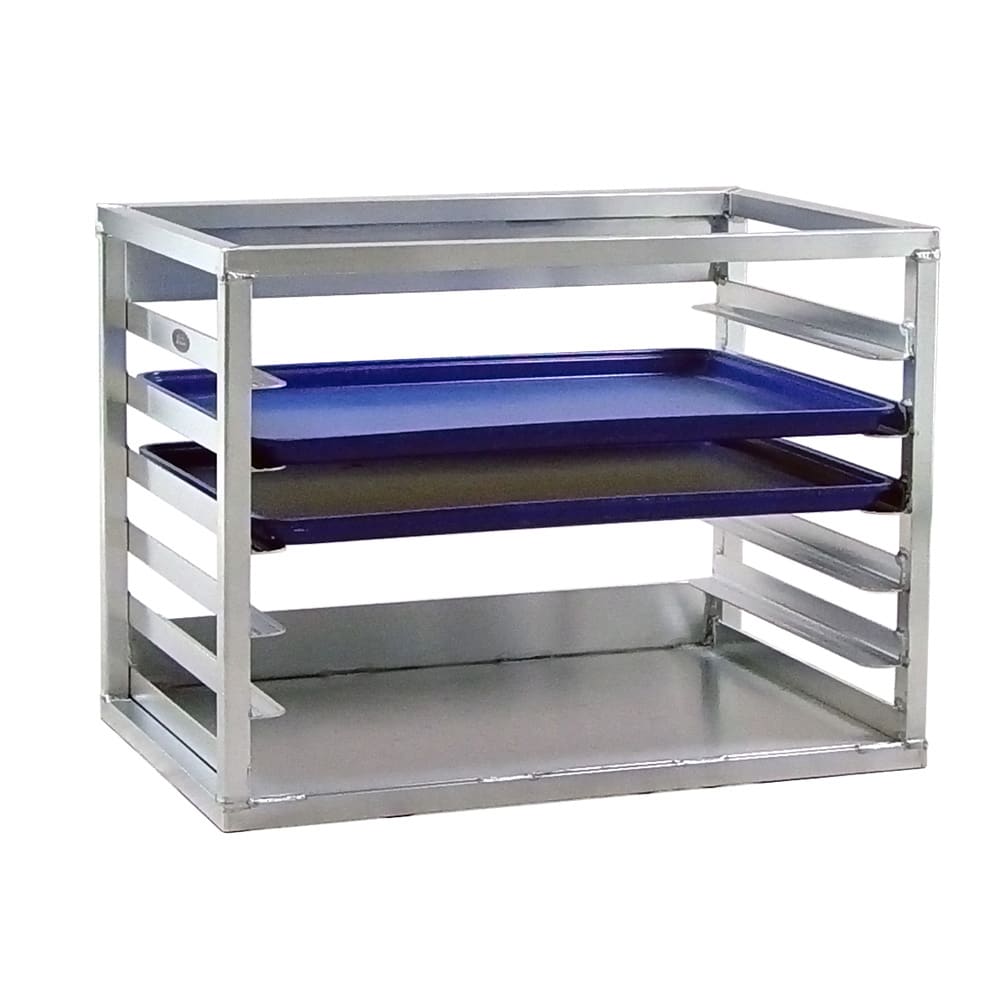 New Age 28 3/8"W 6 Bun Pan Rack w/ 3" Bottom Load Slides (98138)