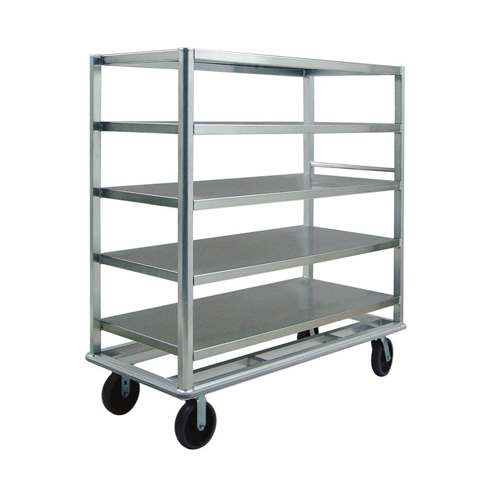 New Age Queen Mary Cart - 5 Levels, 2500 lb. Capacity, Stainless, Marine Edges (98181)