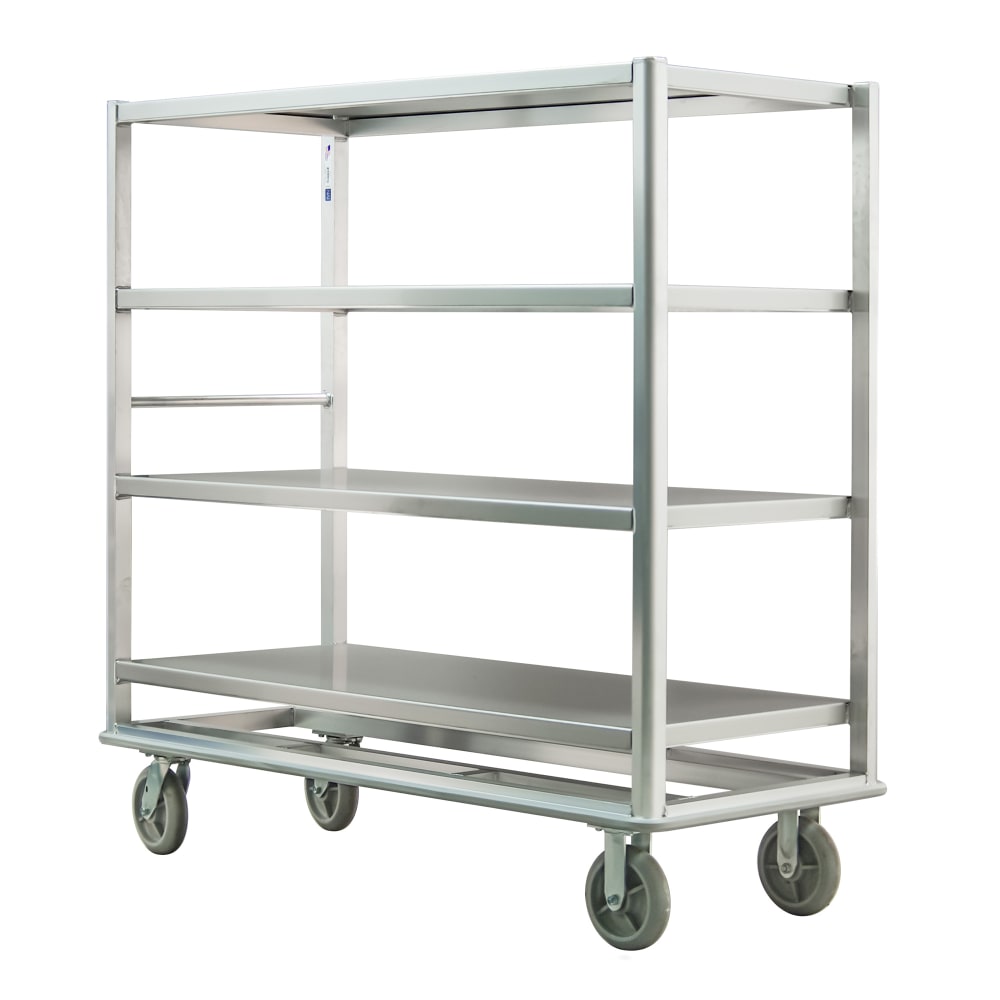 New Age Queen Mary Cart - 4 Levels, 2500 lb. Capacity, Stainless, Marine Edges (98182)