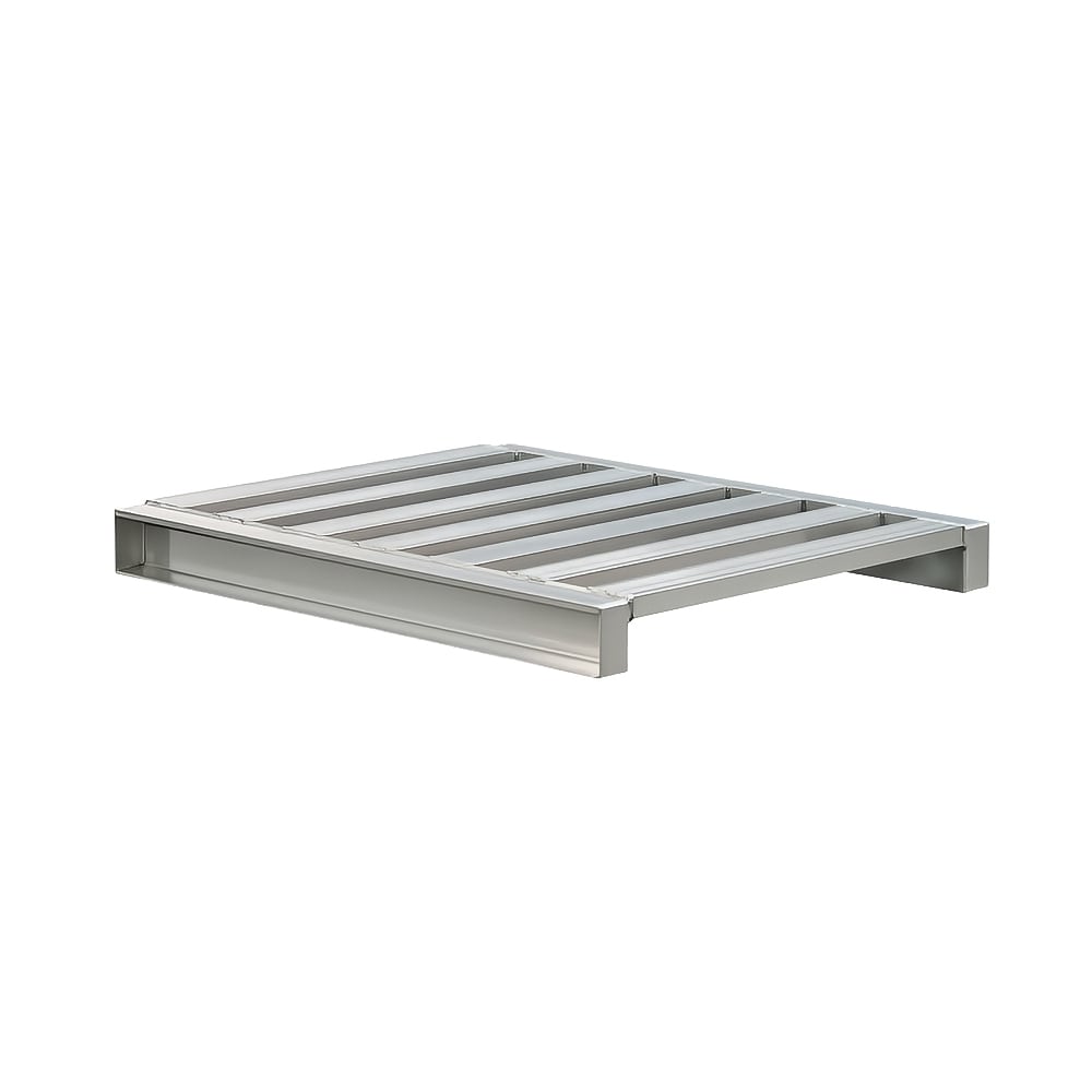 New Age 2-way Channel Pallet - 48" x 40", Aluminum (99557)