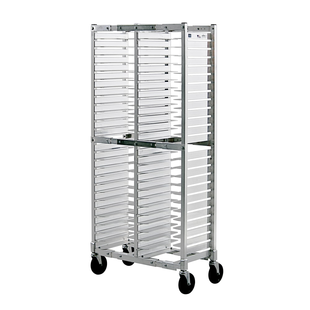 New Age 13 3/8"W 52 Pizza Pan Rack w/ 2" Bottom Load Slides (NS603A)