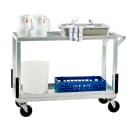 New Age 2 Level Aluminum Utility Cart w/ Raised Ledges (NS765) thumbnail 2