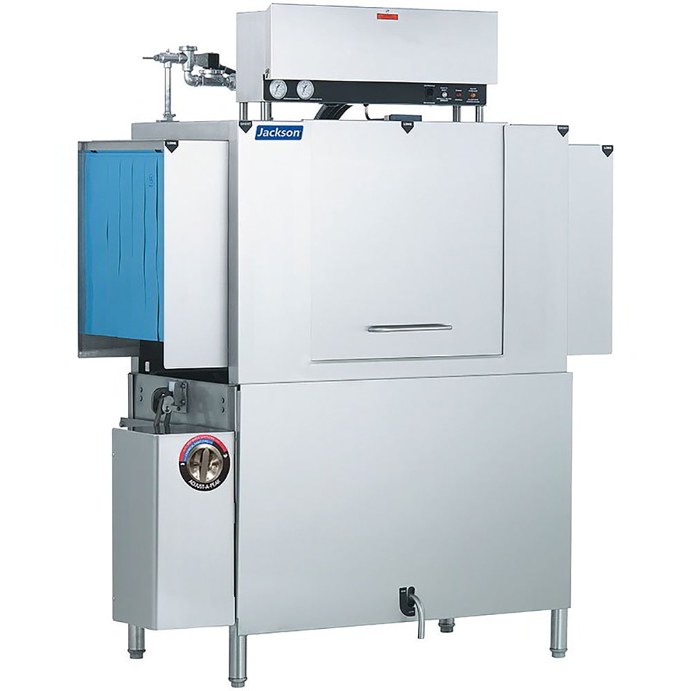 Jackson AJX-44CE High Temp Conveyor Dishwasher w/ 255 Racks/hr Capacity, 208v/3ph