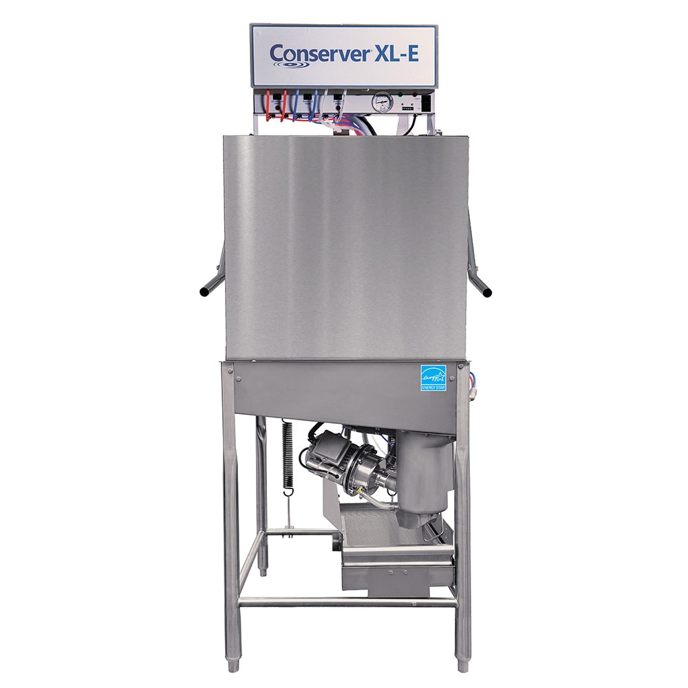Jackson CONSERVER XL-E Conserver® Low Temp Door Type Dishwasher w/ 39 Racks/hr Capacity, 115v