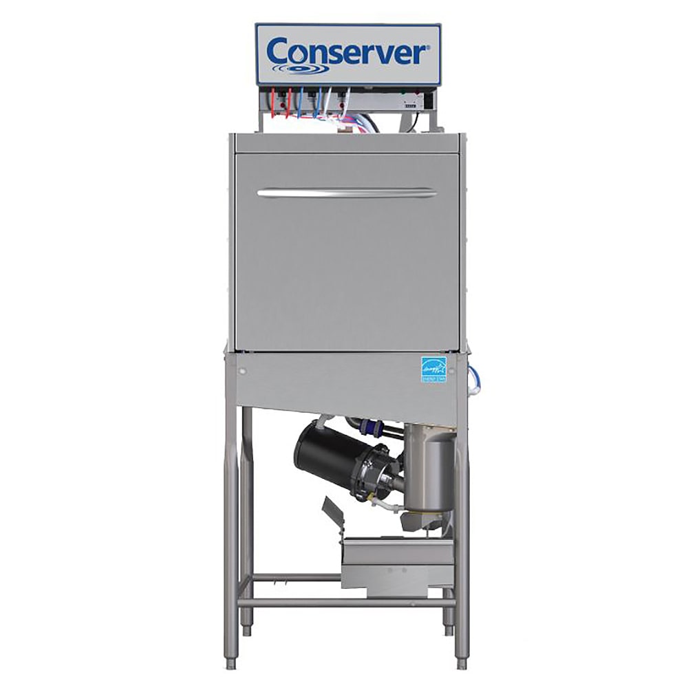 Jackson CONSERVER XL-E-FL Conserver® Low Temp Door Type Dishwasher w/ 39 Racks/hr Capacity, 115v