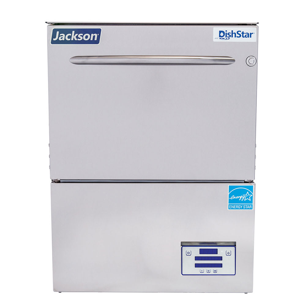 Jackson DISHSTAR HT-E DishStar® High Temp Rack Undercounter Dishwasher w/ 27 Racks/hr Capacity, Built-in Booster, 230v/1ph