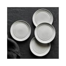 Staub 6" Round Appetizer Plate - Ceramic, White Truffle (1021439) thumbnail 3