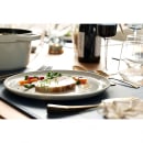 Staub 9" Round Salad Plate - Ceramic, White Truffle (1021445) thumbnail 4