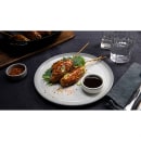 Staub 9" Round Salad Plate - Ceramic, White Truffle (1021445) thumbnail 5