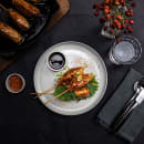 Staub 9" Round Salad Plate - Ceramic, White Truffle (1021445) thumbnail 6