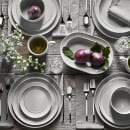 Staub 9 1/2" Round Soup/Pasta Bowl - Ceramic, White Truffle (1021446) thumbnail 4